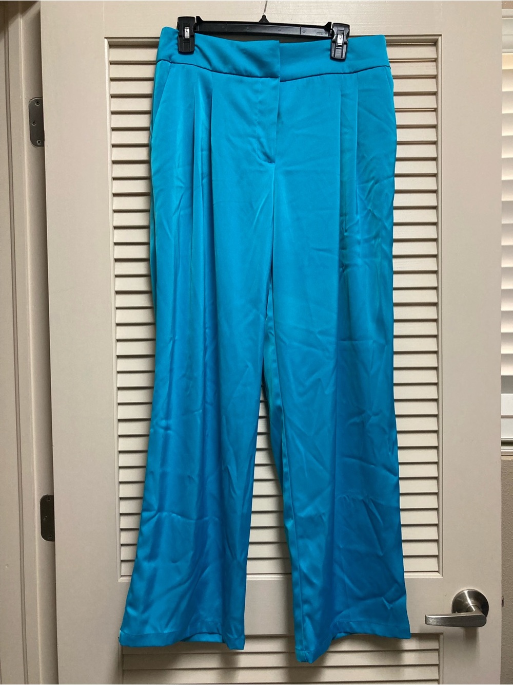 House of Harlow 1960 Wide Leg Teal Womens Pants Size 8